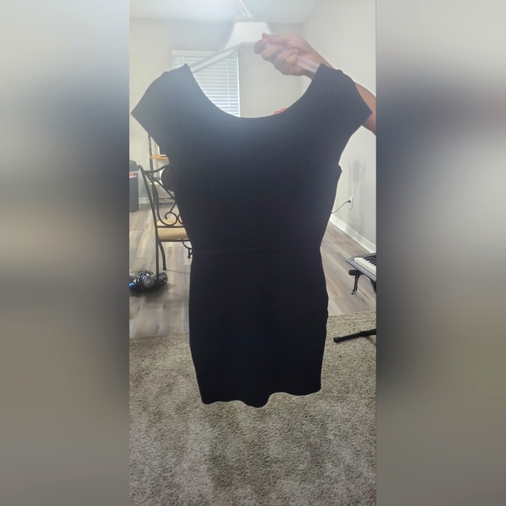BCBGMaxAzria Classic Black Mini Dress